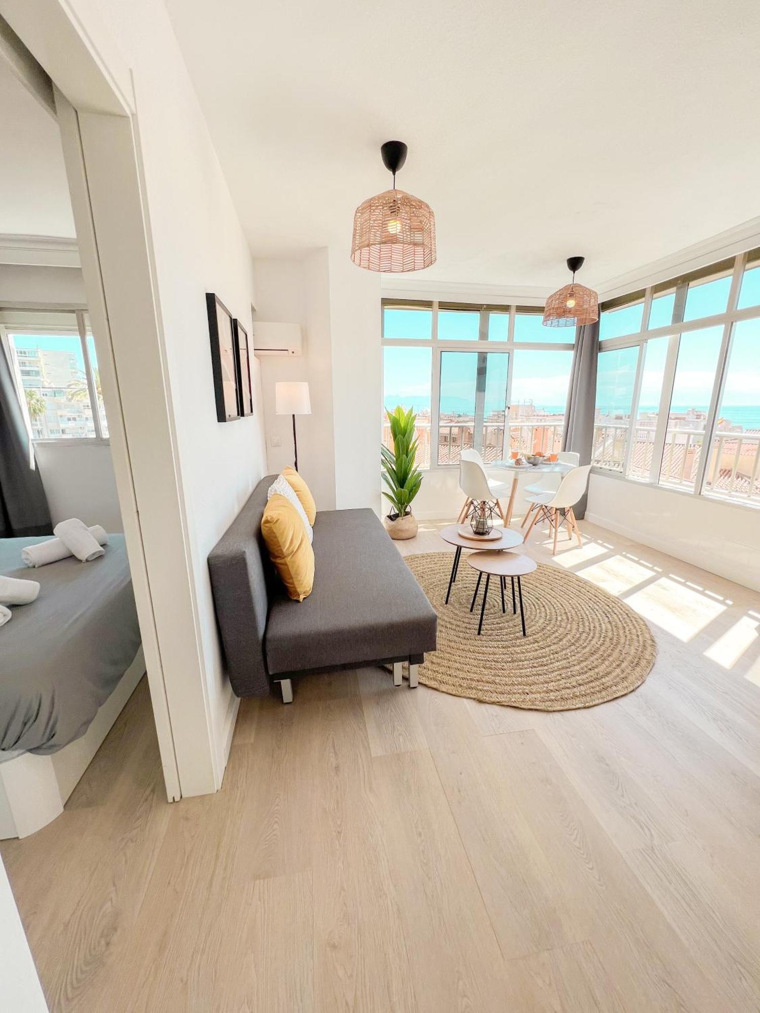 Palm Beach Aparment Sea Views Torremolinos Eksteriør billede